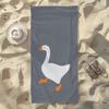 Cartoon Funny Big Goose Towel For Swim Yoga Gym Quick Drying Soft and Skin-friendly Beach Towels All-Season