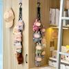 Non-Toxic Doll Pendant Storage Rape Tool Cabinet Door Decor Accessories For Dolls Storage Bag With Hanging Hook Doll Pendant Storage Rope