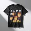 Vintage Retro Musik Trendig Blur Band Britpop Grafik Baumwolle Unisex T-Shirt