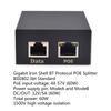POE Separator Standard POE Splitter 12V 5A 1000Mbps Metal Housing Fast Heat Dissipation Enhances Netwoking Connection