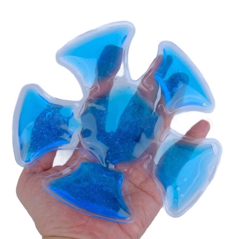 PVC Gel Ice Pack Adjustable Cooling Pad Cooling Hat Liners Cycling Helmets Ice Pack for Helmets & Hats Keep Cools