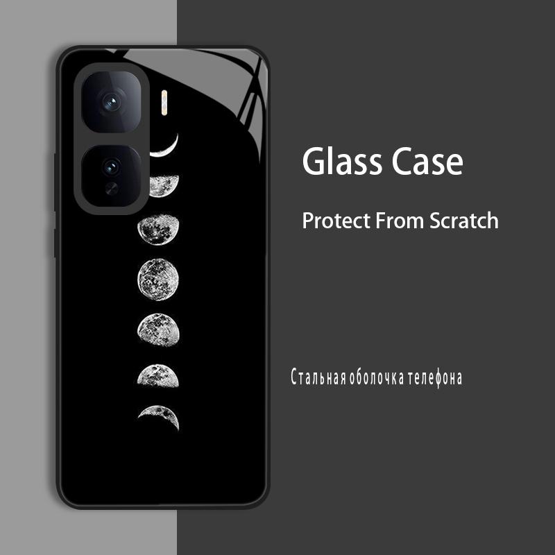 For Vivo IQOO Neo 10 Pro Neo10 Case Cover Tempered Glass Case Hard CoqueBumper For iQOO Z9 Turbo Z9S Pro Z9X Protect Case