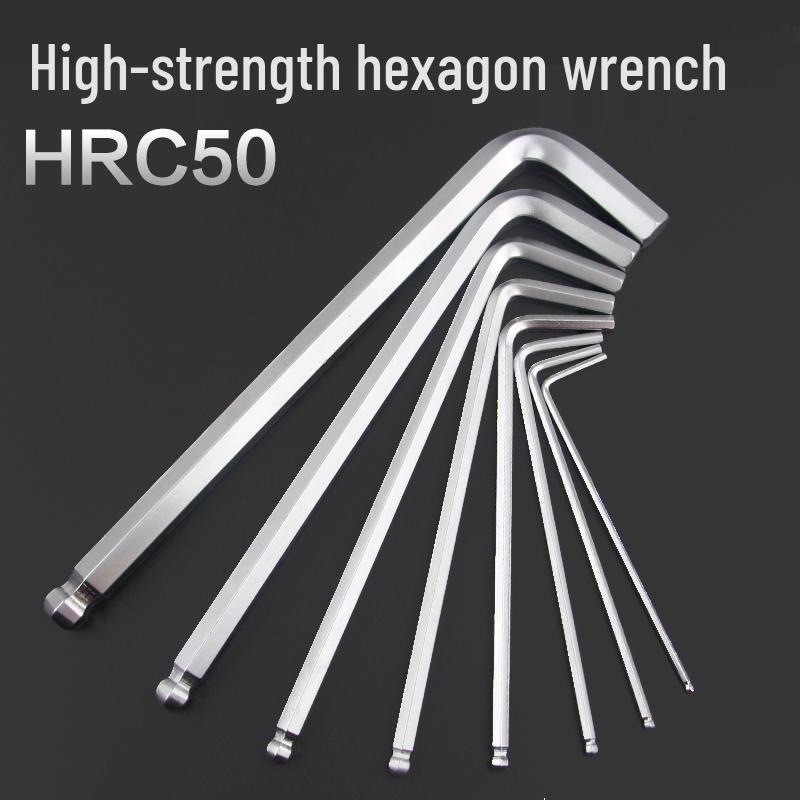 Ball Head Hex Key Set, Extra Long L-Shaped, Sizes 1.5-8mm Extra Long 4mm (2 pcs)