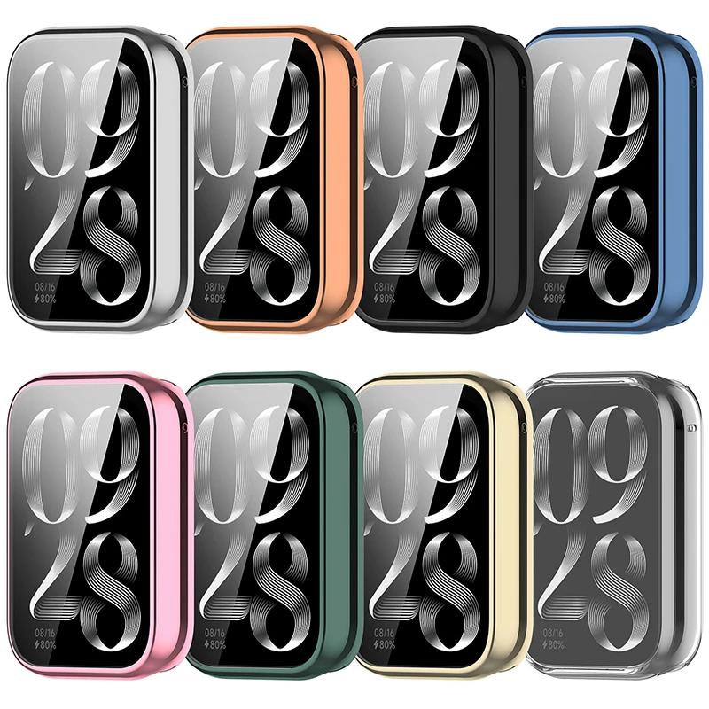 Soft TPU Case For Xiaomi Mi band 8 Pro Smart Watch Strap Bumper Cover Screen Protector For Xiaomi Mi band9 Pro