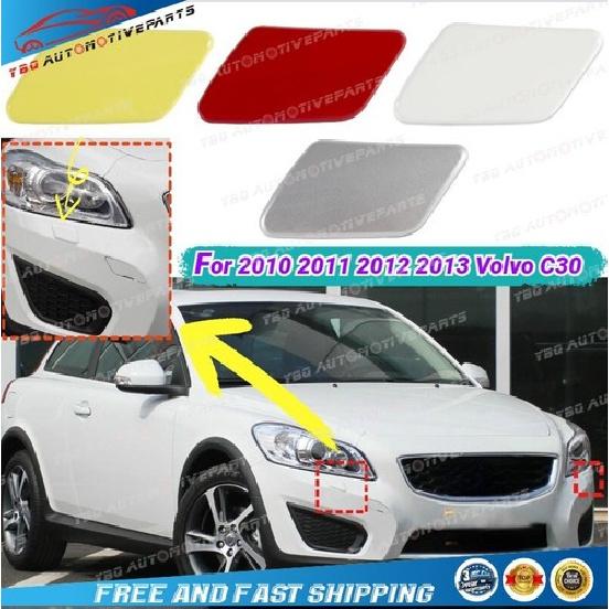 Painted Front Bumper Headlight Washer Cover for Volvo C30 2010 2011 2012 2013