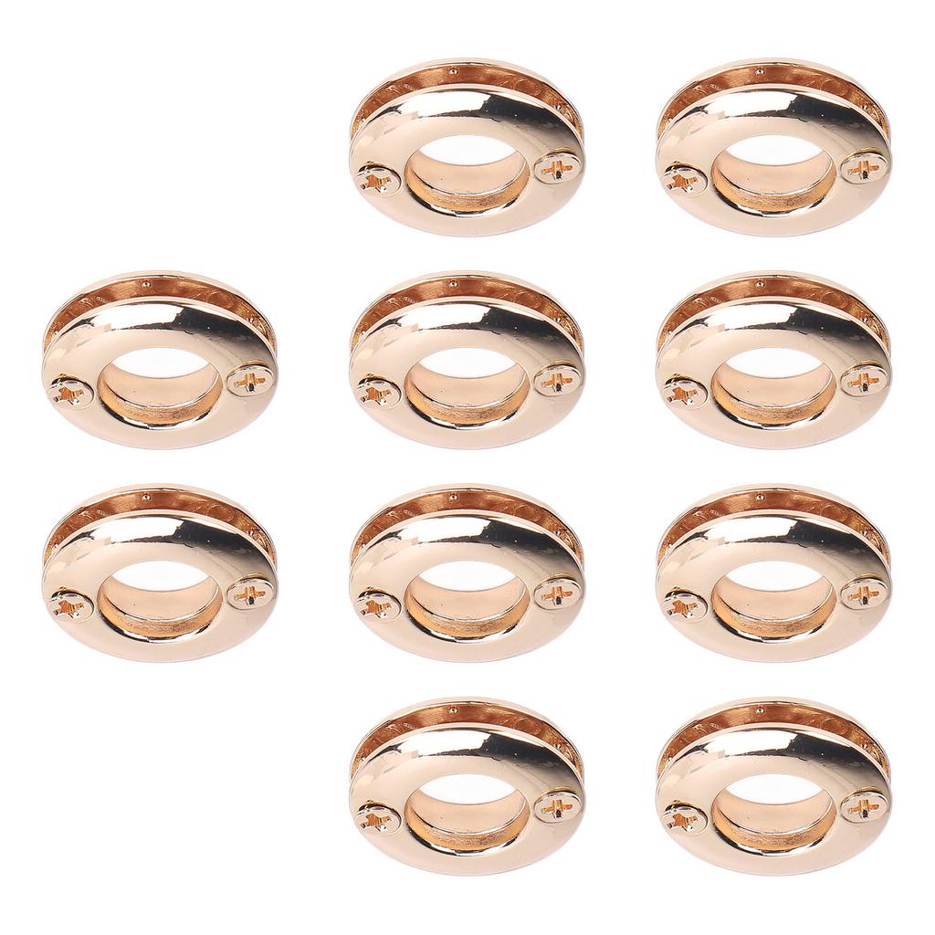 10Pcs Metal Eyelets Kit Shoe Boot Repair Eyelets Alloy for Fabric Leather Belt Paper Crafts Clothes Bag Round