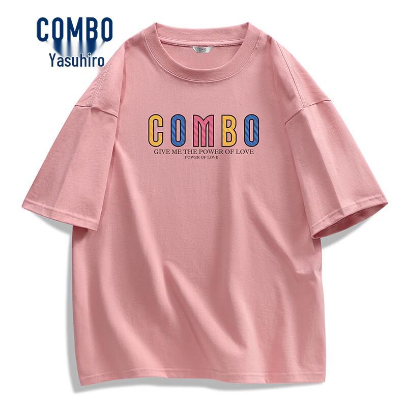 

Kangbo Unisex Loose Fit Pure Cotton Short-Sleeve T-Shirt 165