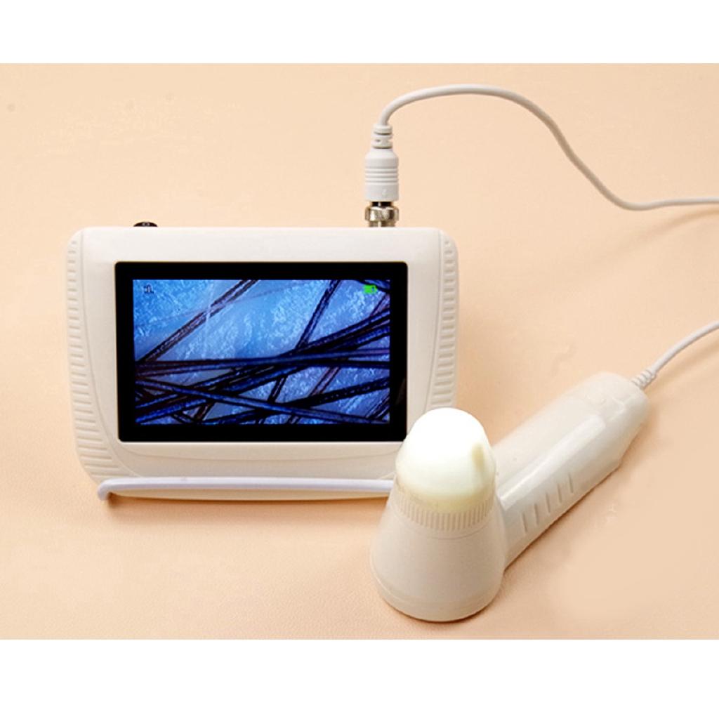 Electric Portable Facial Skin Detector Moisture Tester Hair Skin Analyser Machine Professional Digital Dermoscopy Skin Care Tool New