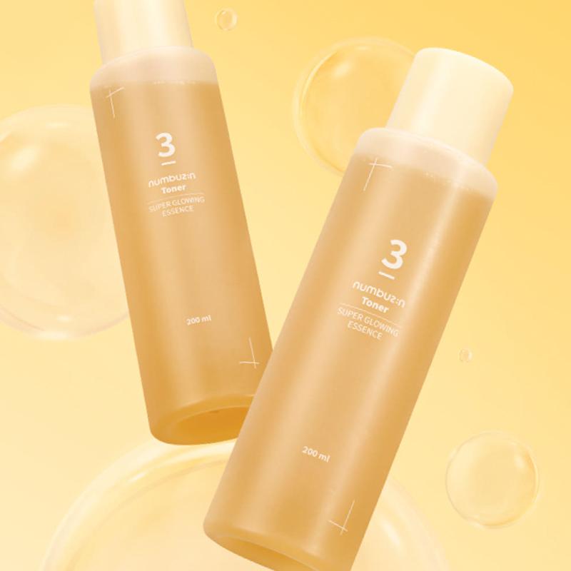 

Numbuzin No.3 Skin Texture Glow Essence Toner 200 ml × 2