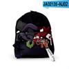 Classic Novelty Alphabet Lore Backpacks Boys/Girls Pupil School Bags 3D Print Keychains Oxford Waterproof Cute Small Backpacks