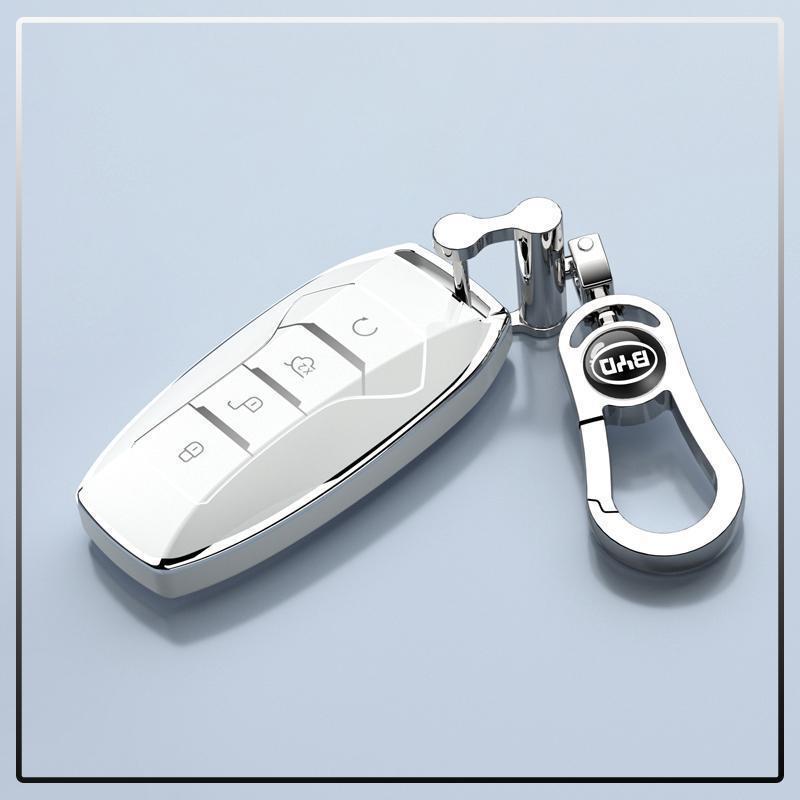 Luxury Personalized Key Case for 2020-2021 Han EV - Full Coverage & Decorative Protection