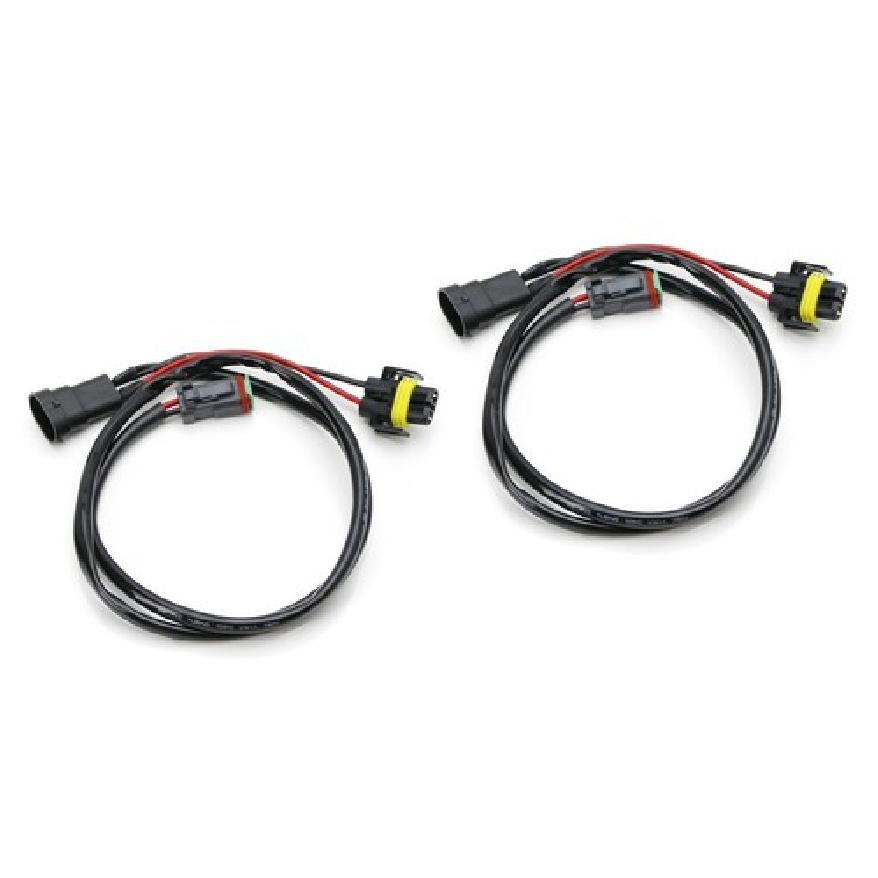 36" H11 H8 Factory Fog Lamp Extension w/ DTP Connectors For Off-Road LED Lights