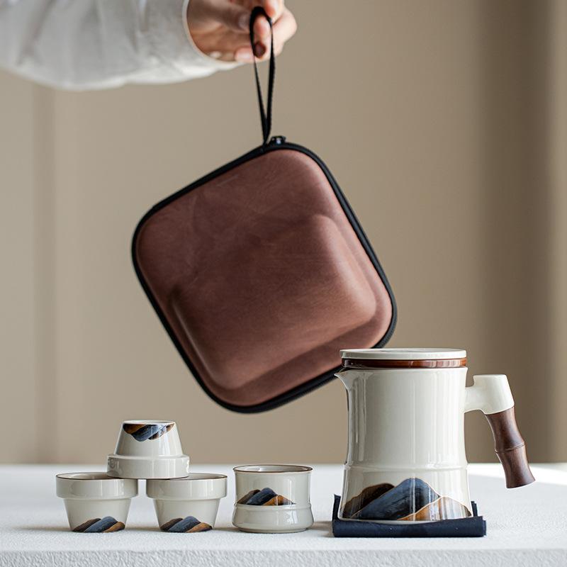 High-end travel tea set gift set company souvenir gift corporate anniversary customer employee gift