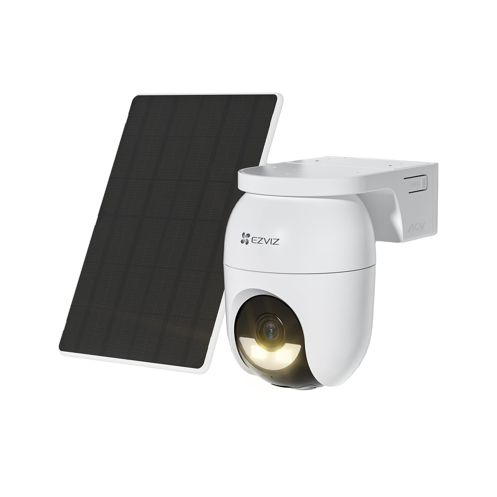 

EZVIZ Вулична камера безпеки PTZ Повністю бездротовий запис Не потребує встановлення чи живлення Підключення до смартфона Дзвінки Водонепроникність IP66