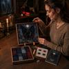 Einzigartige Heimdeko-Bastelarbeiten 3D DIY Stoff-Stech-Kunst-Set, Kreatives Handarbeits-Set, Fantasiewald Stressabbau Hobbys Tiere Pressen