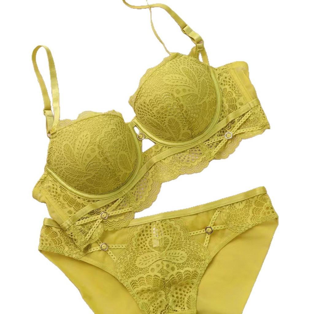 Räumungsverkauf Sexy Unterwäsche Französisch Kleine Brüste Sammeln Anti-Erschlaffen Große Größe Rot Nataljahr Spitze BH