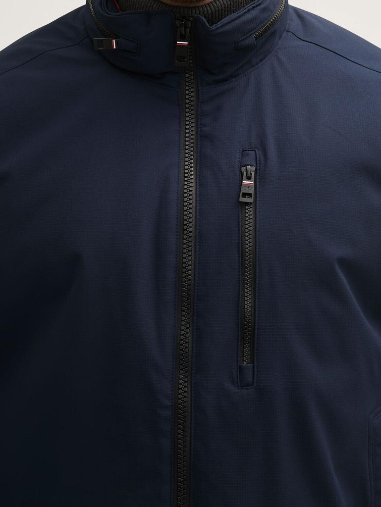 Mid-season Jacket Tom Tailor Plus - Jacket with Detachable Hood (1042201-10668) Sky Captain Blue