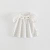 Korean Style Girls' Summer Two-Piece Set: Cute Printed T-shirt & Casual Pants for 1-Year-Olds