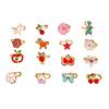 36pcs/set Korean Style Alloy Cartoon Children Ring