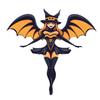 Halloween Car Rearview Mirror Charm Cartoon Bat/Cat/Ghost/Witch Acrylic Pendant 2D Flat Auto Interior Accessories for Cat Backpack Phone