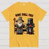 None Shall Pass Cotton Summer Casual Cool Loose T-Shirt