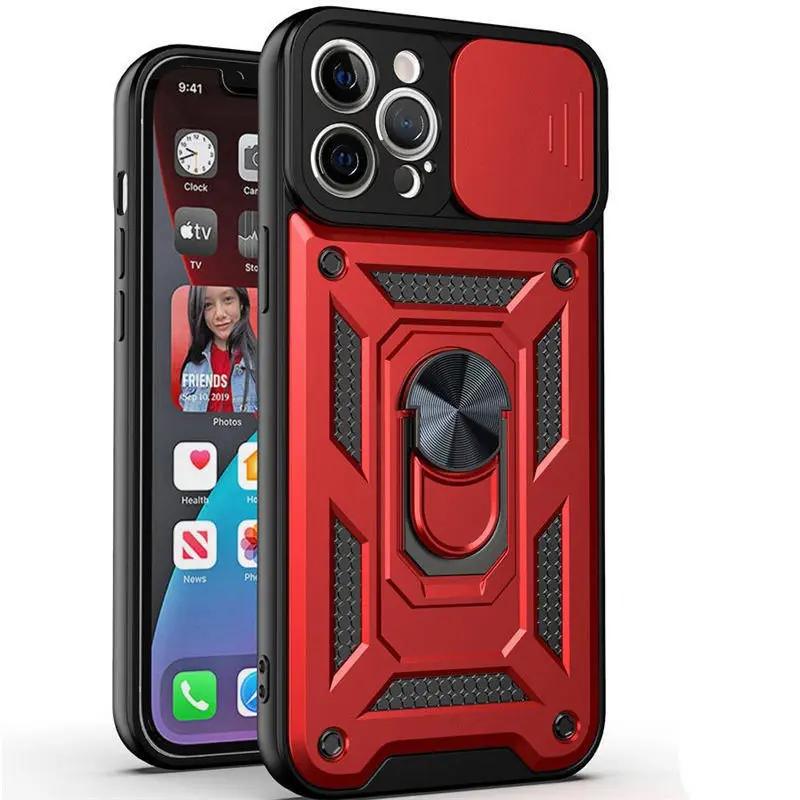 Panser Støtsikker Magnetisk Ringstativ Holder Deksel For iPhone 13 12 11 14 Pro Max X XR XS Max 12 13 Mini 7 8 Plus 11Pro Bakdeksel