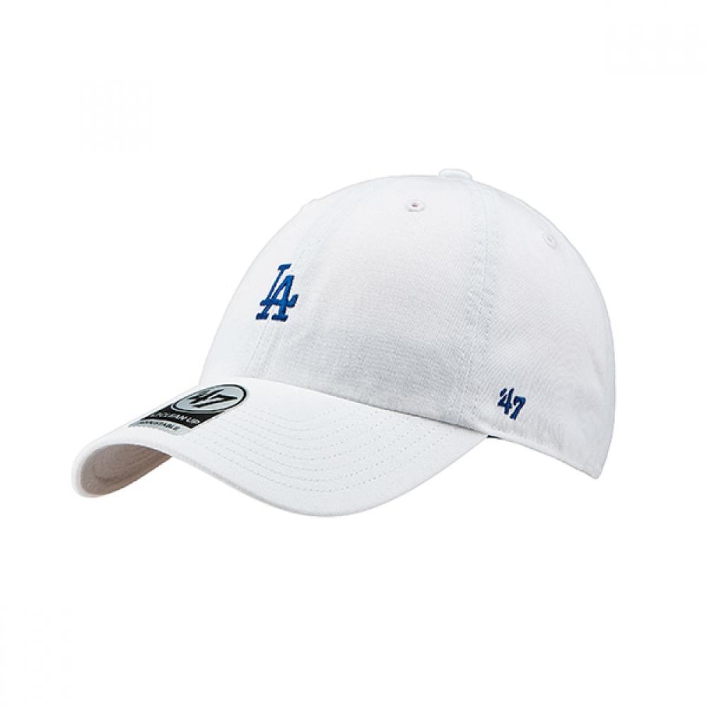 47 Brand Cleanup Ballcap La Dodgers Small Logo B Bsrnr12gws Wha B-BSRNR12GWS-WHA