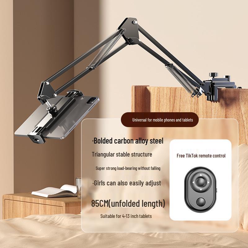 Adjustable Desktop Phone Holder: Bedside TV Arm for Dorms and Streaming