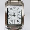 Used New battery/operating EMPORIO ARMANI watch quartz vintage Emporio Armani square quartz analog