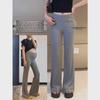 Maternity Flare Pants for Autumn/Winter - Thick, Comfortable, Belly Support, Casual, Plus Size