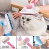 Dog Brush Self Cleaning Slicker Brush for Dogs Cats with Massage Particles Removes Loose Hair Pet Dog Grooming Dematting Brush