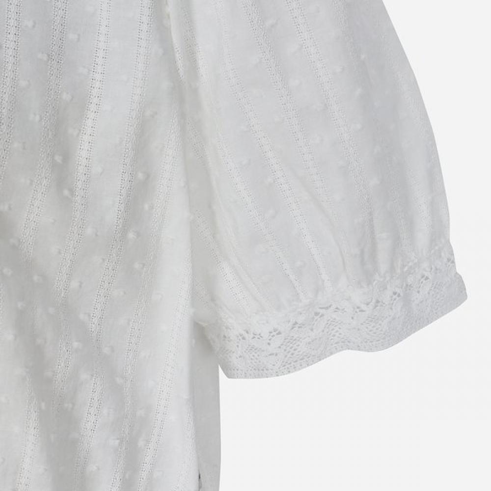 Thursday Island Women Lace Pintuck Blouse T264mbl235w