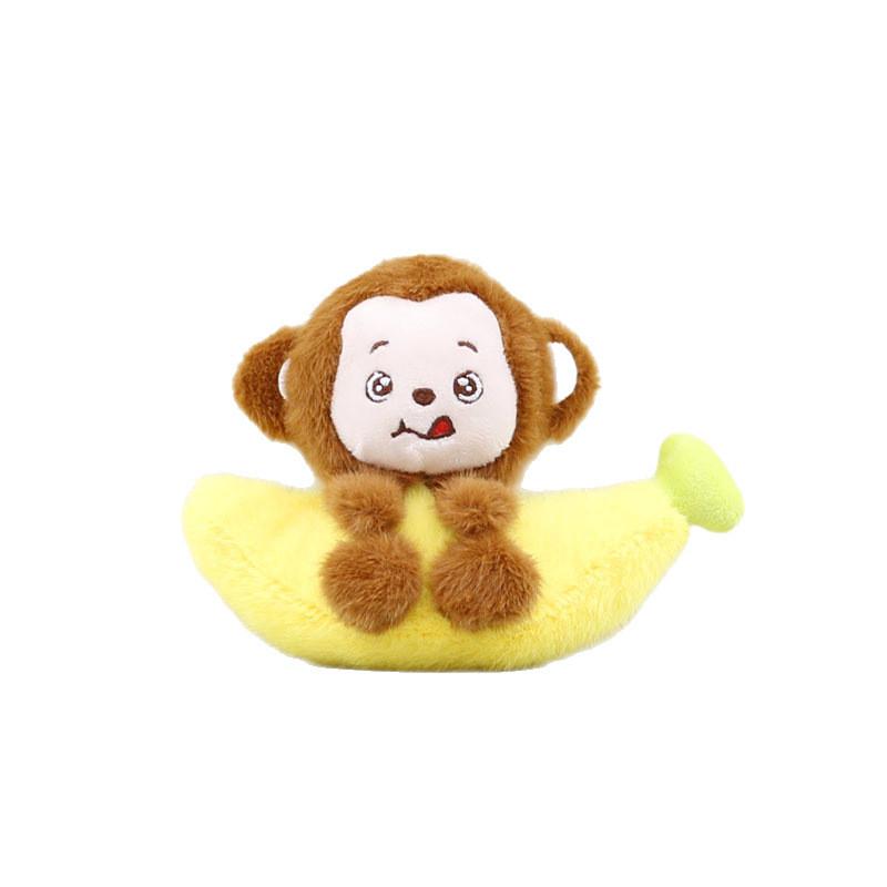 Plush Soft Monkey Keychain Keyring Children Gift Collection Doll Enthusiasts