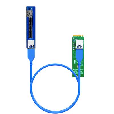 GLOTRENDS UEX108 600mm To PCIe X4 Riser Cable X1 Compatible with PCIe WiFi PCIe USB PCIe and Sound Cards M.2 (PCIe 3.0 Speed), Cards, M.2 Cards,