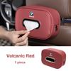 ORWI7 Car Seat Back Tissue Box Leather For BMW X1 X3 X5 X6 X7 E38 E46 E70 E90 F15 F30 G20 G30 1 3 5 6 7 Series Auto Armrest Napkin Bag