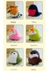 Cartoon Parrot and Owl Plush Toy - Cute Bird Doll Desk Ornament and Claw Machine Gift