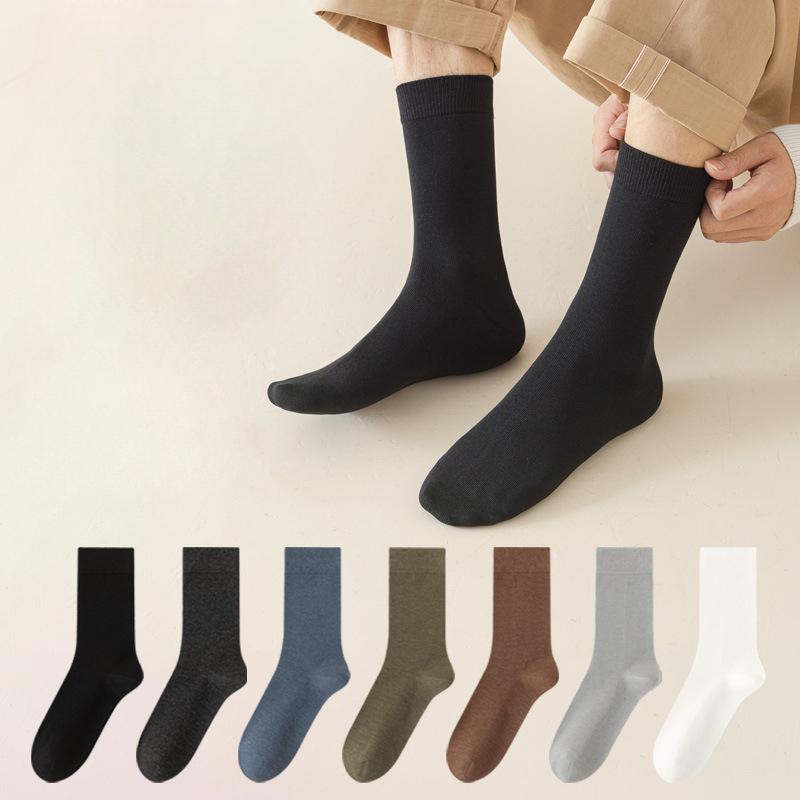 

Мужские осенне-зимние самонагревающиеся термодезодорирующие носки до колен 1 pair