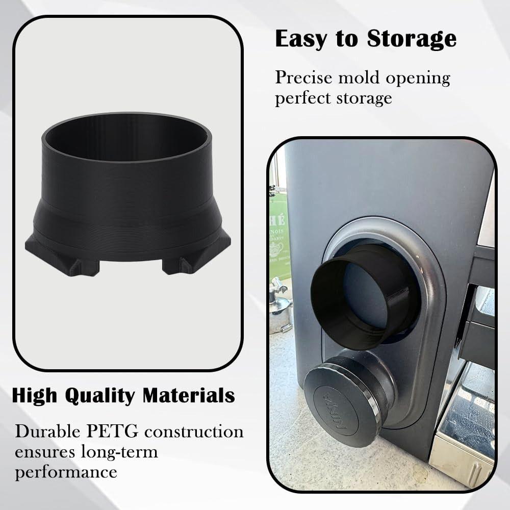 Reusable Portafilter Funnel Anti-Splash Cafe Dosing Ring Easy To Clean Coffee Dripper  Barista