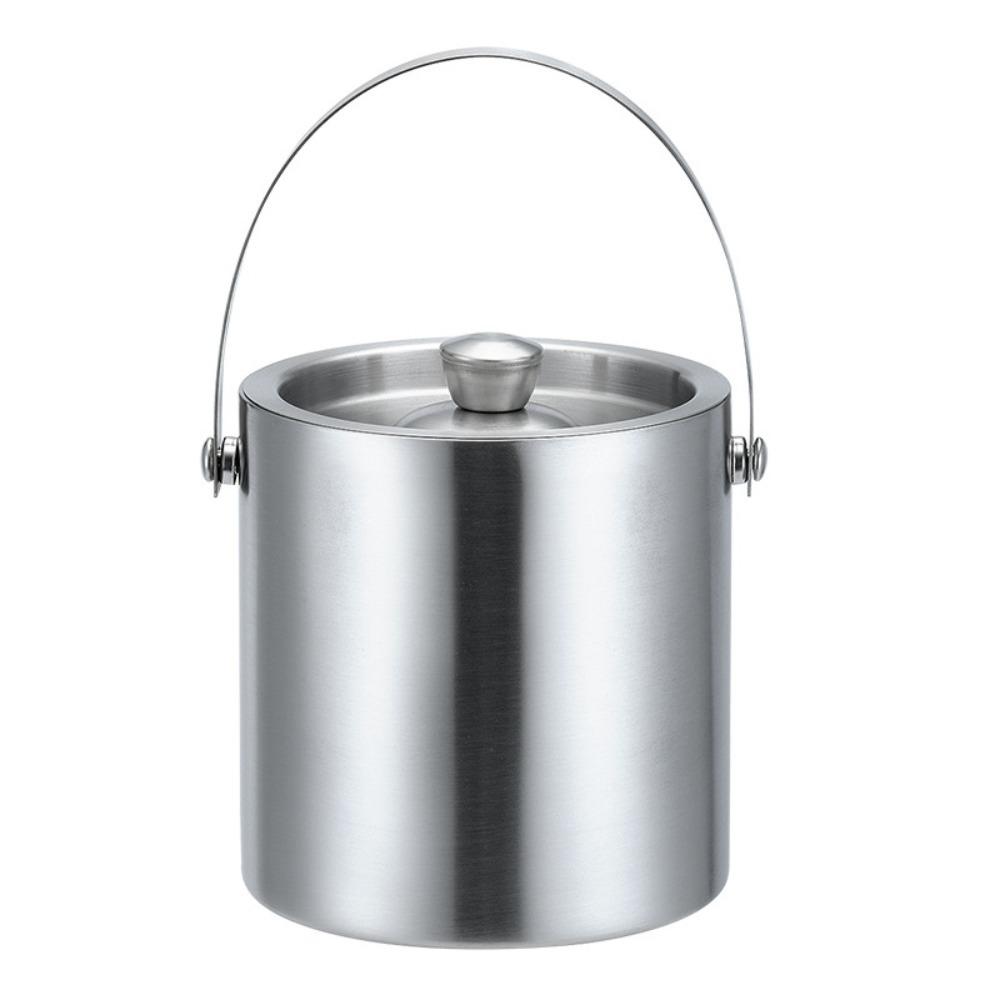 Double Wall Beer Cooler Bucket 1.4/2/3 L Chilling Beer Container Insulated Ice Bucket  Pub