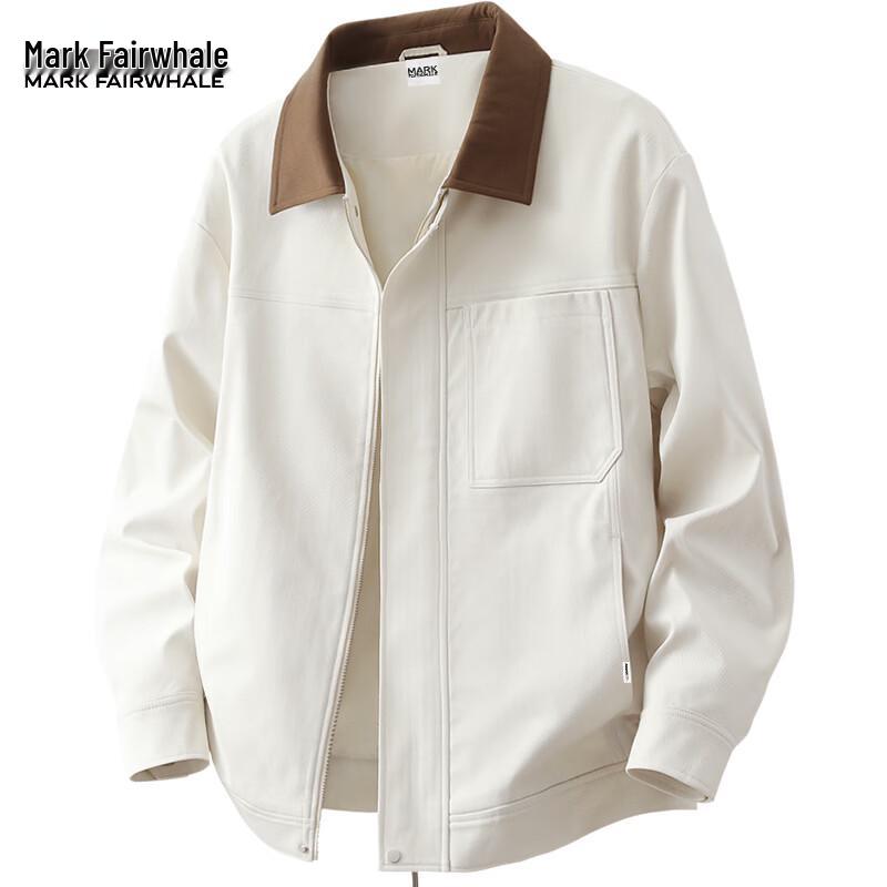 

Mark Fairwhale Men s Retro American Barn-Style Lapel Jacket L