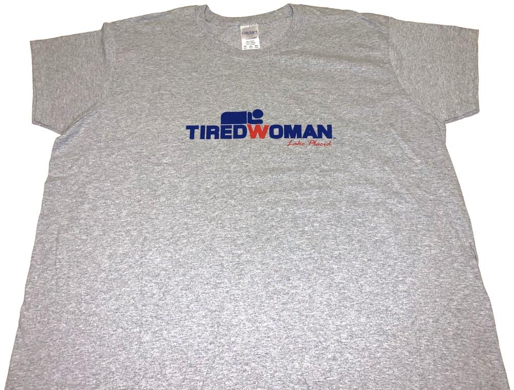 Rare Vintage Lake Placid New York Tired Woman Chores List T-Shirt New Ladies 2XL Unisex T-Shirt XL