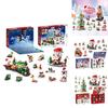 Engaging Compatible Lego Christmas Block Set With 24 Boxes And 400 To 800 Pieces