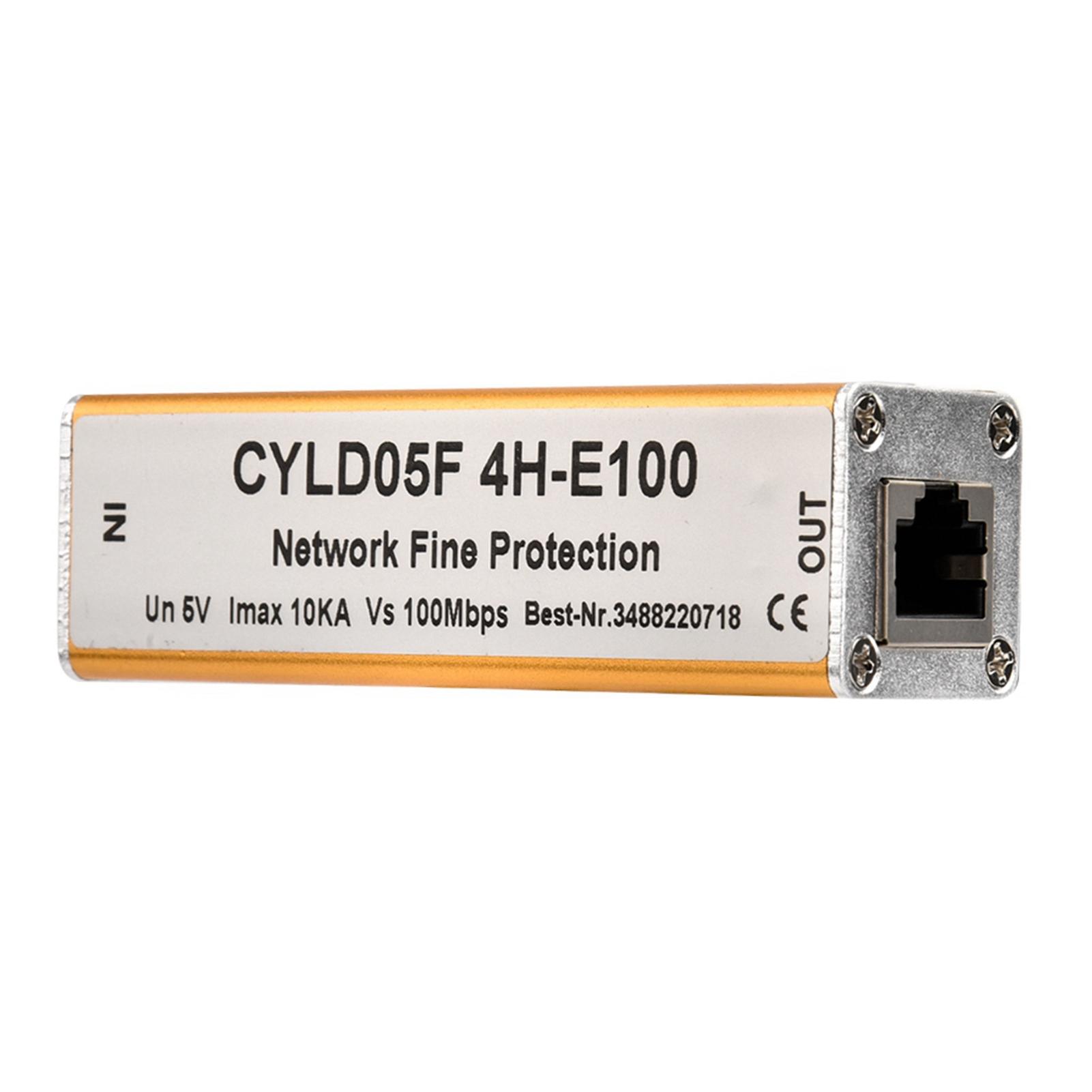 

RJ45 RJ11 Adapter Ethernet Network Surge Protector Thunder Lighting Arrester Protection 5V