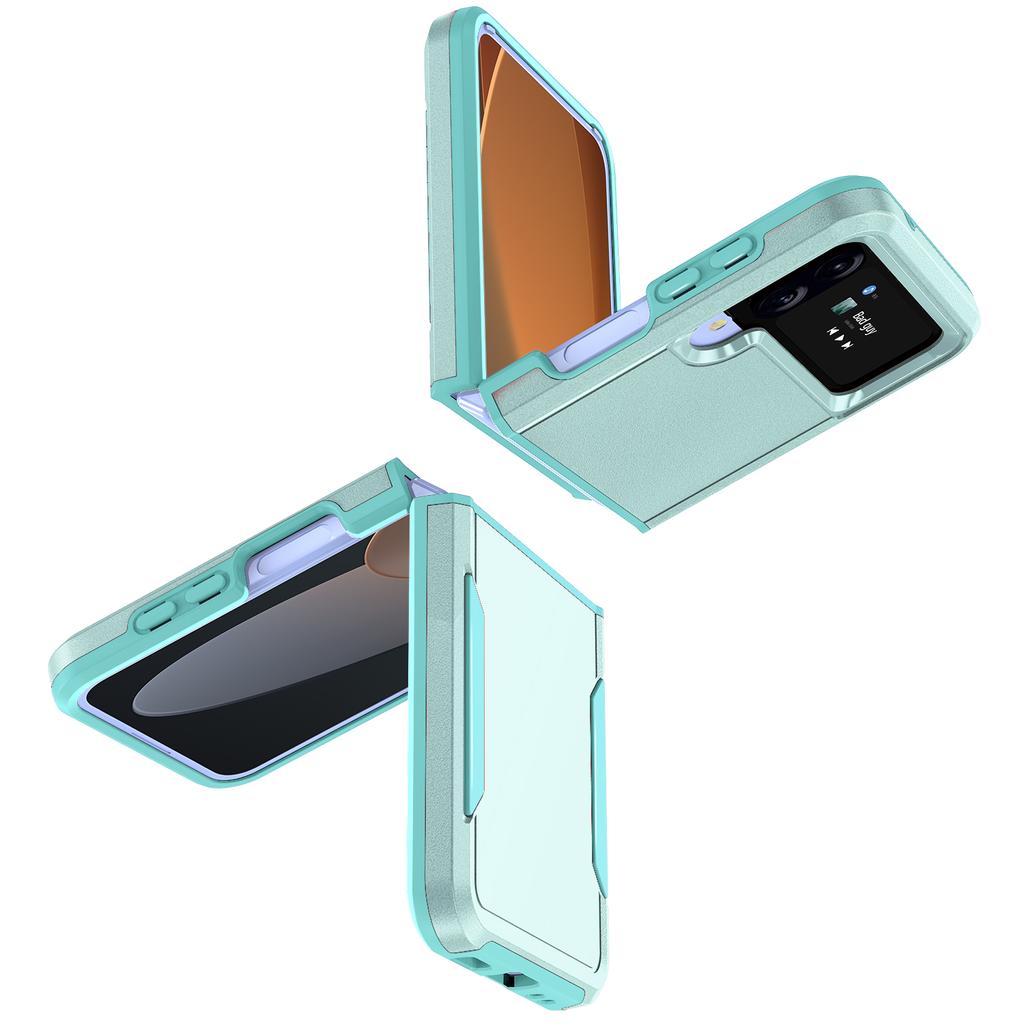 Mode Anti-Scratch Folding Rüstung Fall Für Samsung Galaxy Z Flip 4 5g Flip4 Zflip4 Nicht-Slip telefon Zubehör Funda