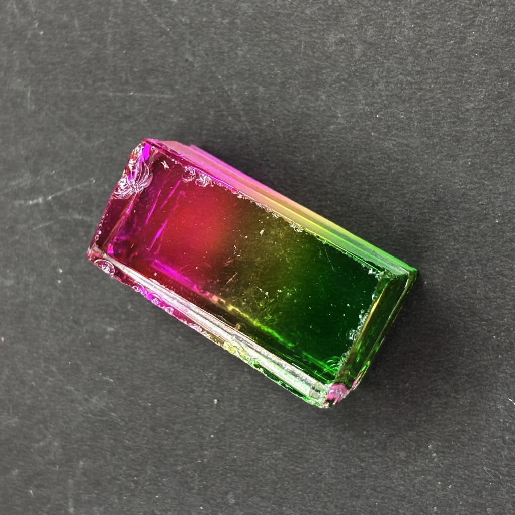 Lab-Created Tourmaline Loose Gemstone Unique Uncut Rough 178.90 ct October Birthday Birthstone