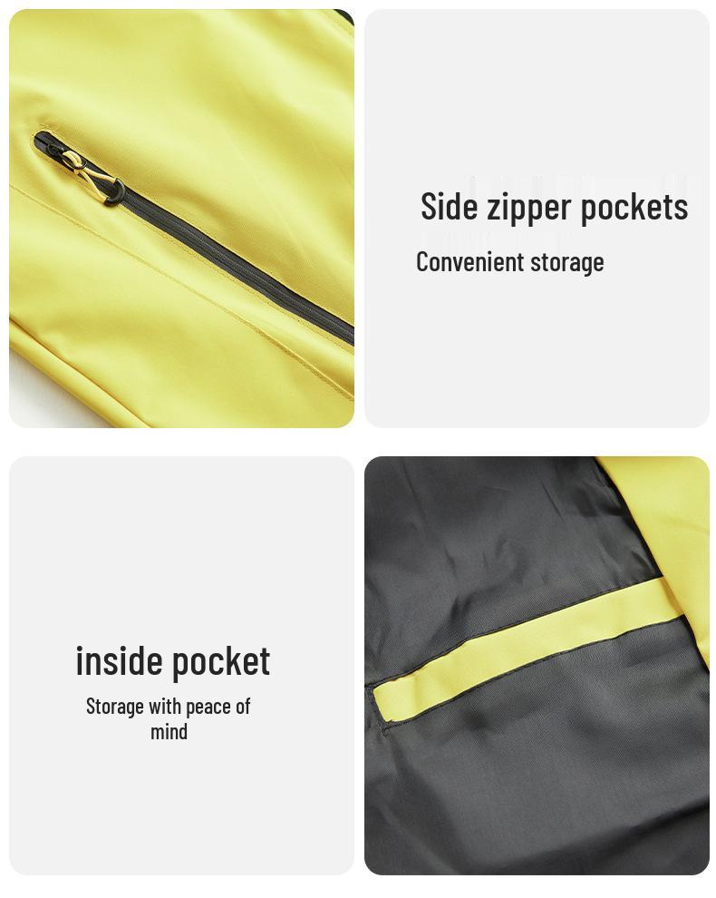 Herren Windbreaker im amerikanischen Stil: Frühlings-/Herbst-Outdoor-Freizeit-Sportjacke, Winddicht & Wasserdicht für Paare