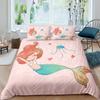 Set Letto Grizzy e i Lemming Ragazzi Ragazze Misura Singola Queen Copripiumino Federa Letto Bambini Adulti Moda Tessile per la Casa