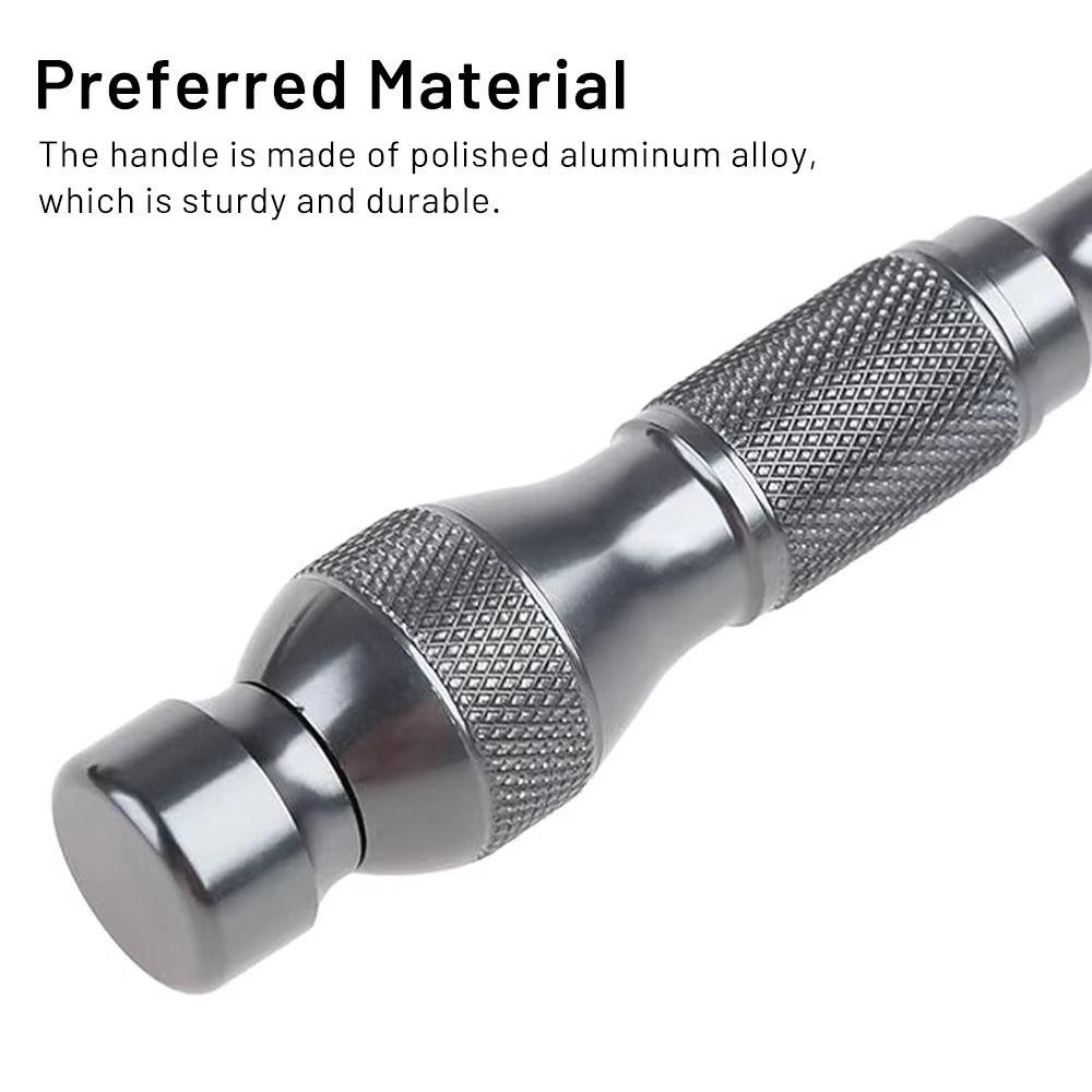 Aluminum Zinc Zinc Alloy Mini Screwdriver Bits Holding Bar Ergonomic 6.35mm Hex Shank Bit Hand Tool