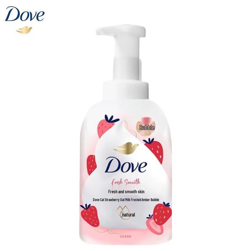 Dove Sweet Strawberry Oat Milk Shower Foam