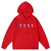 Men's Trendy Hooded Sweatshirt - Loose Fit, Letter Print for Autumn/Winter